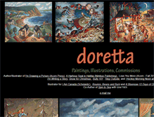 Tablet Screenshot of doretta-art.com